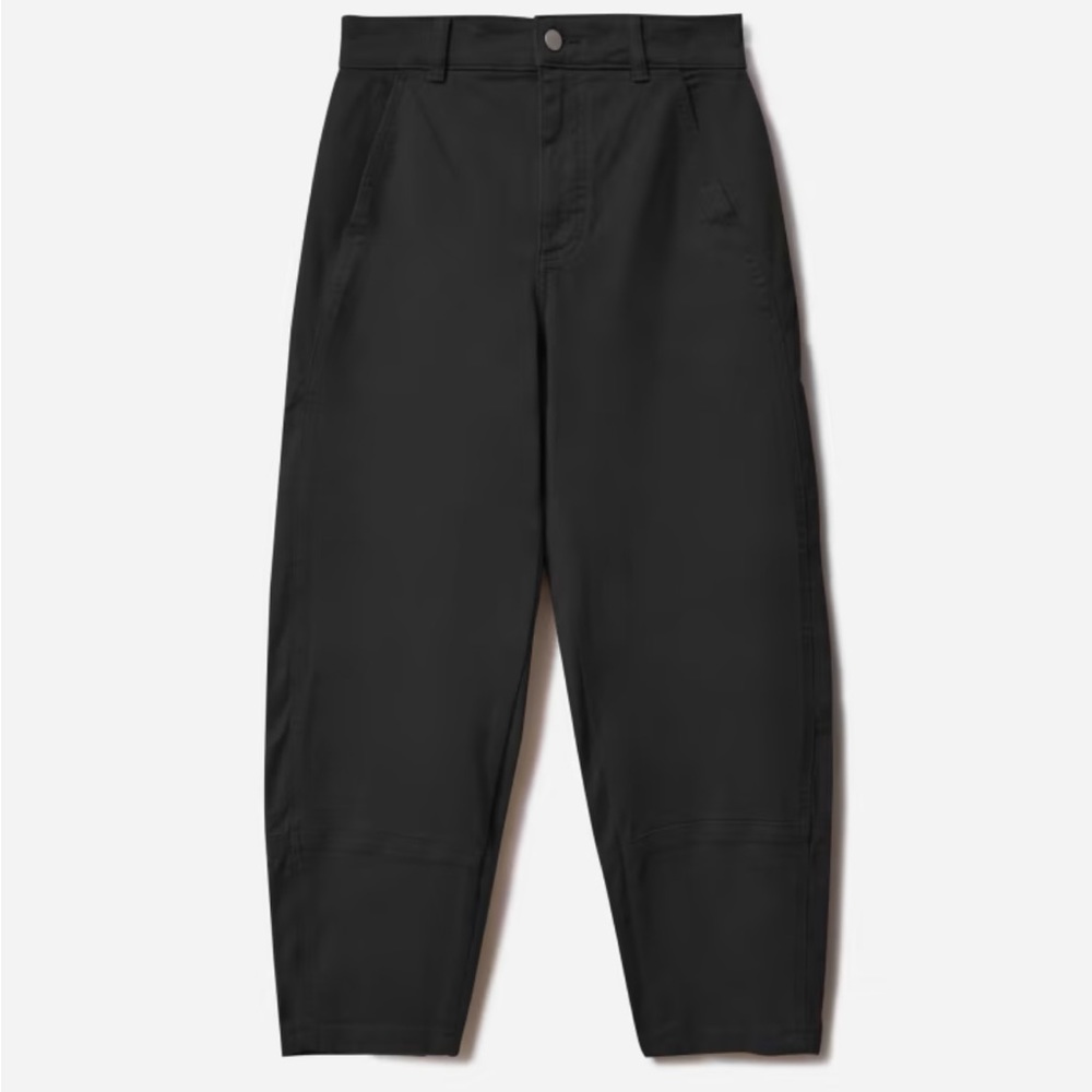 Everlane Barrel Pant Black size 00 Tall